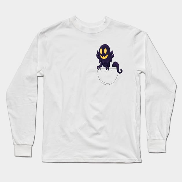 A Hat in Time Snatcher Pocket Long Sleeve T-Shirt by CaptainShivers